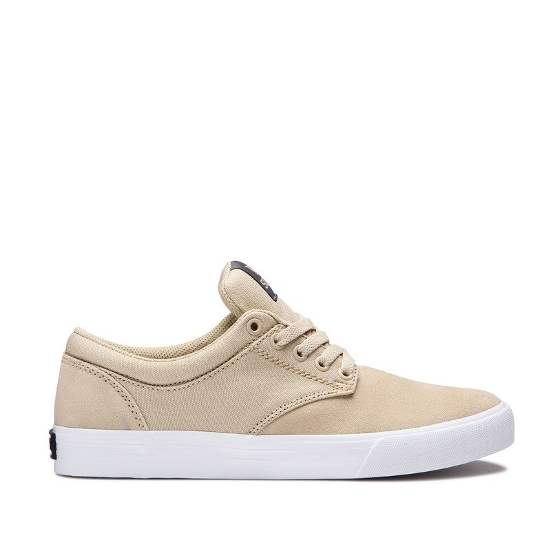 Supra Chino Beige Joggesko Herre [NO-2-W978]